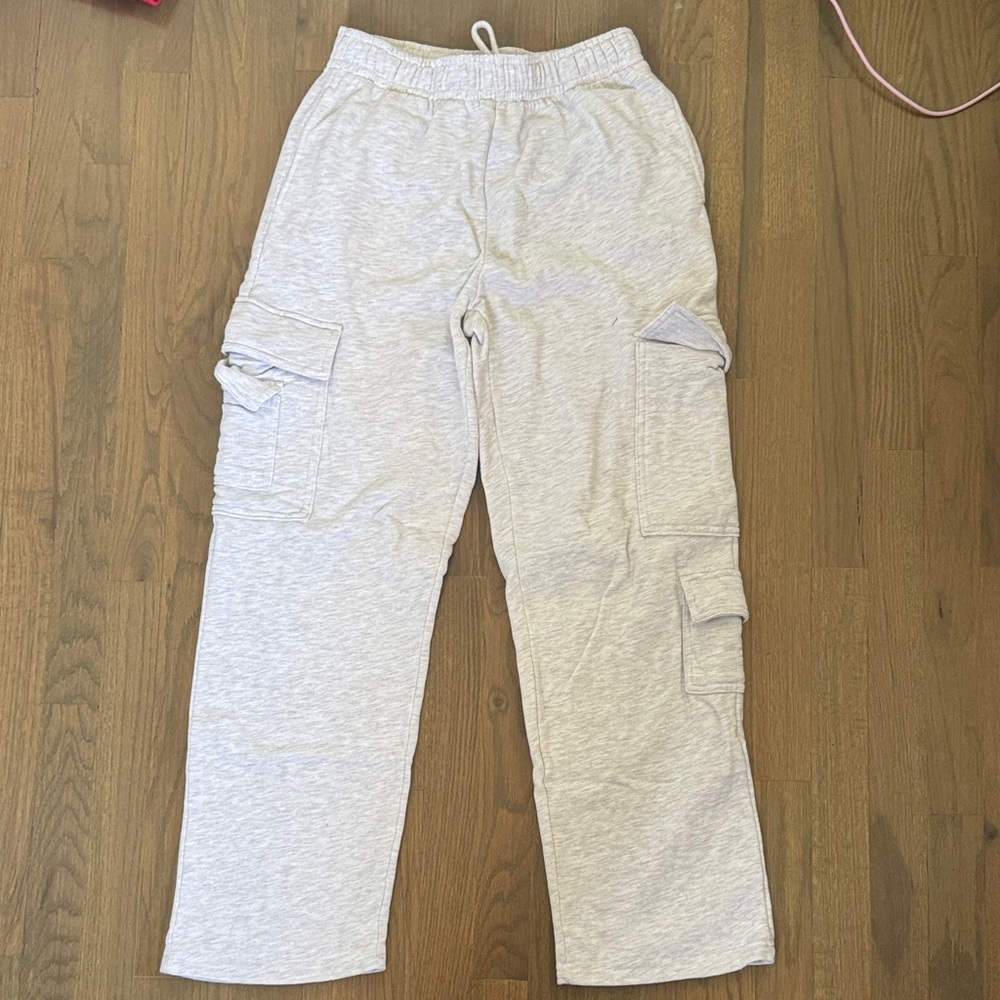 Garage Light Gray Cargo Joggers